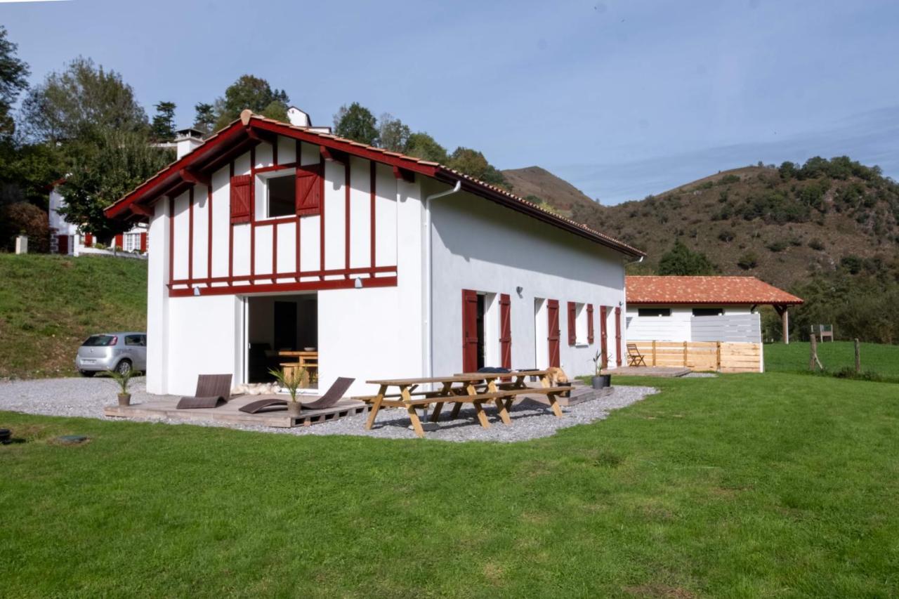 Camp Basque // Maison Erribera // Bidarray Exterior photo